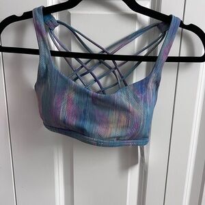 NWT multicolor lululemon bra